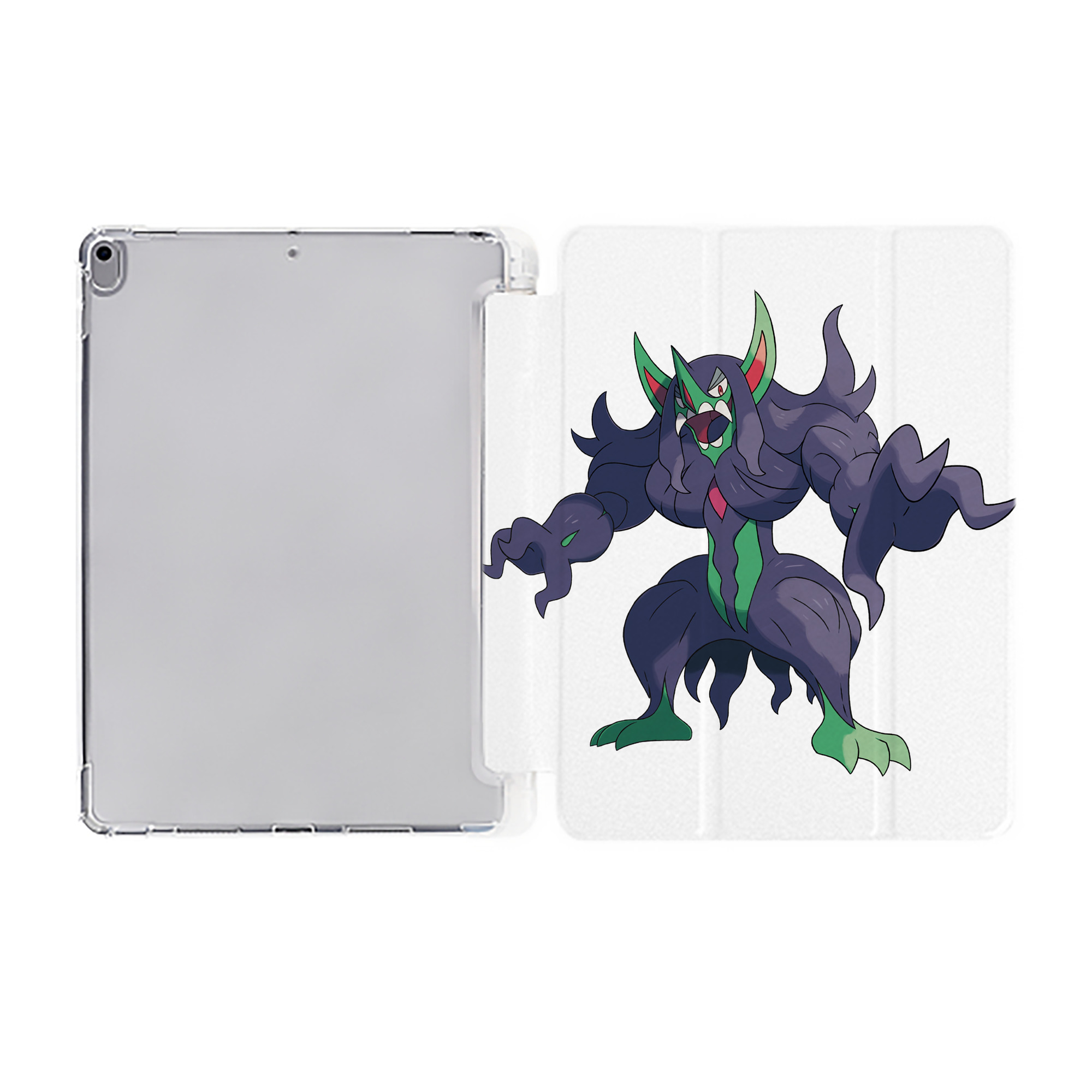 （画像用） ポケットモンスター Pokémon IPad ケース ペン収納付き 三つ折りスタンド PUレザー×シリコン 対応機種9.5/10.5/10.9インチ